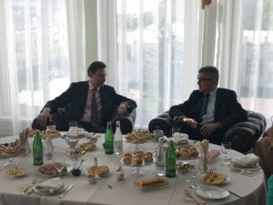 Вице-губернатор Тамбовской области встретился советником Посольства Австрийской Республики в Российской Федерации