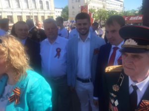 Представители Тамбовского отделения «СоюзМаш России» вместе с жителями области отметили День Победы