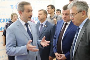 Президент Российской академии наук Александр Сергеев прибыл с рабочим визитом в Тамбовскую область