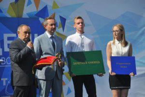 Посвящение в студенты состоялось в Тамбовском государственном техническом университете